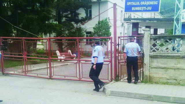 Spitalul Orăşenesc Bumbeşti-Jiu a fost verificat de oamenii legii