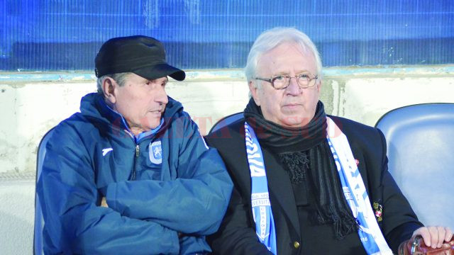 Marcel Popescu (dreapta) speră că antrenorul Gigi Mulţescu a găsit soluţia pentru ca echipa să iasă din pasa proastă