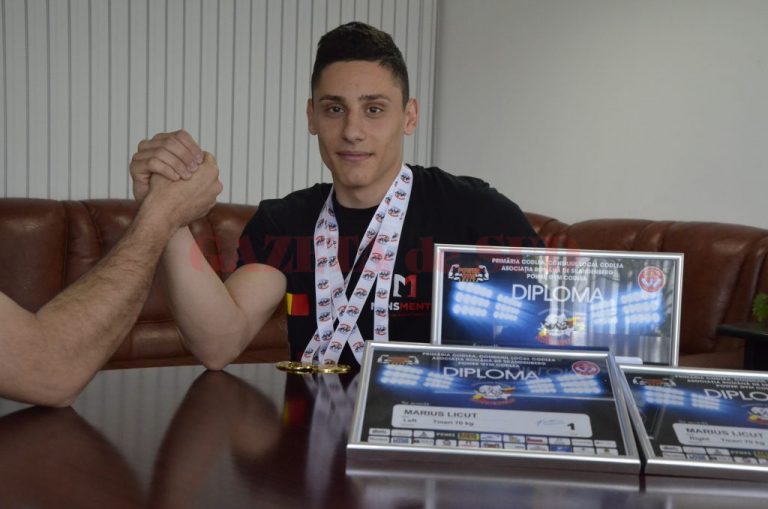 Marius Licuț și-a făcut încălzirea la Campionatul Național pentru Europene și Mondiale
