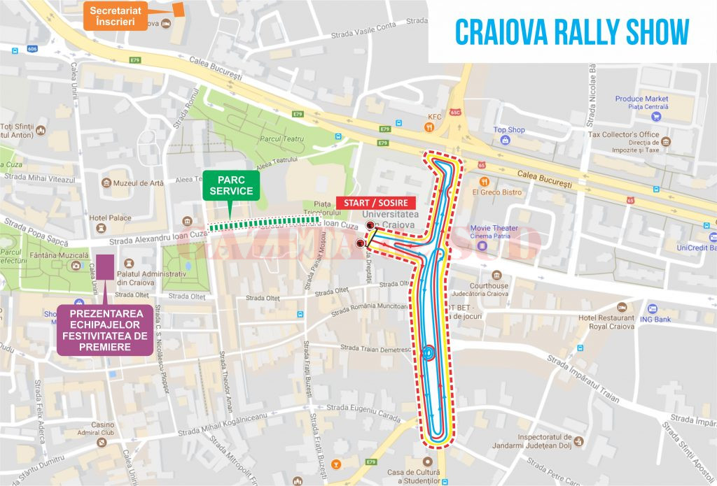 Craiova Harta Traseu Modificat Gazeta De Sud