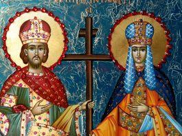 Sfinții împărați Constantin și Elena