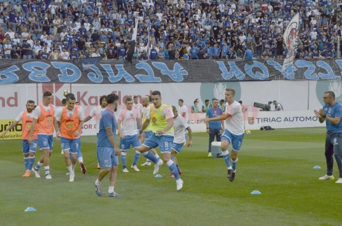 După cele trei meciuri în care au dezamăgit, fotbaliştii Universităţii Craiova s-au pregătit foarte bine, sunt gata să se impună în partida de vineri cu FC Botoşani şi să „fugă“ de pe ultimul loc din clasament Foto: Alexandru Vîrtosu