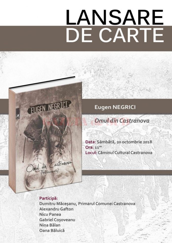 Lansare carte Negrici
