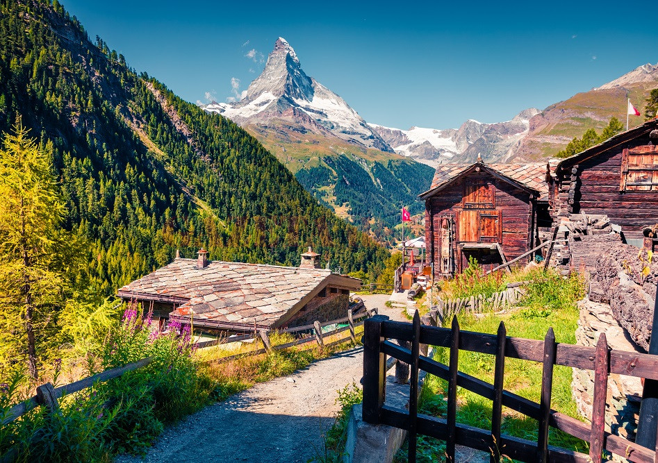 Zermatt, Munte Cervin, Elveția. Sursă foto: pellerin.ro