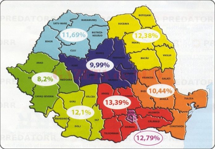 Potrivit unui studiu epidemiologic PREDATOR, așa arată harta pacienților bolnavi de diabet în România