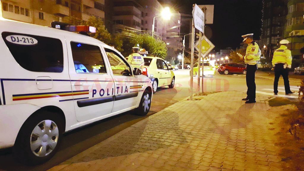 Polițiștii doljeni au reținut 14 permise și au dat amenzi de 35.000 lei în ultimele 24 de ore