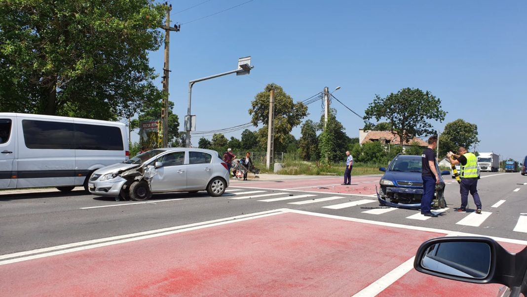 Femeie rănită în accident, la Răcari