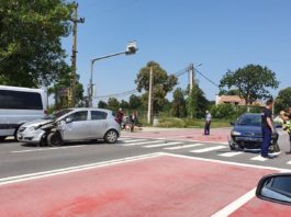 Femeie rănită în accident, la Răcari