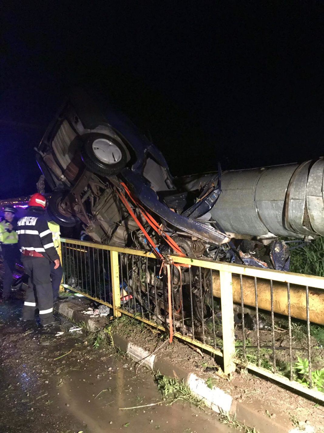 Grav accident rutier în Râmnicu Vâlcea