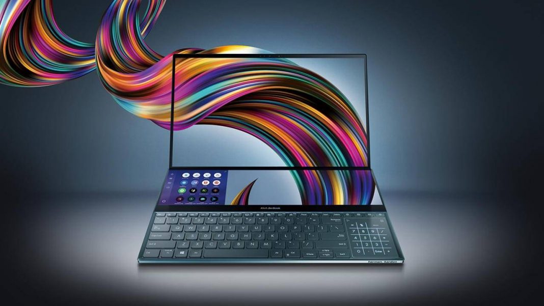 noul ZenBook Pro Duo cu ScreenPad Plus