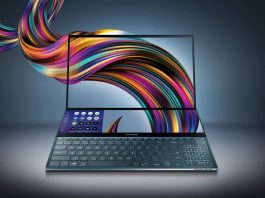 noul ZenBook Pro Duo cu ScreenPad Plus