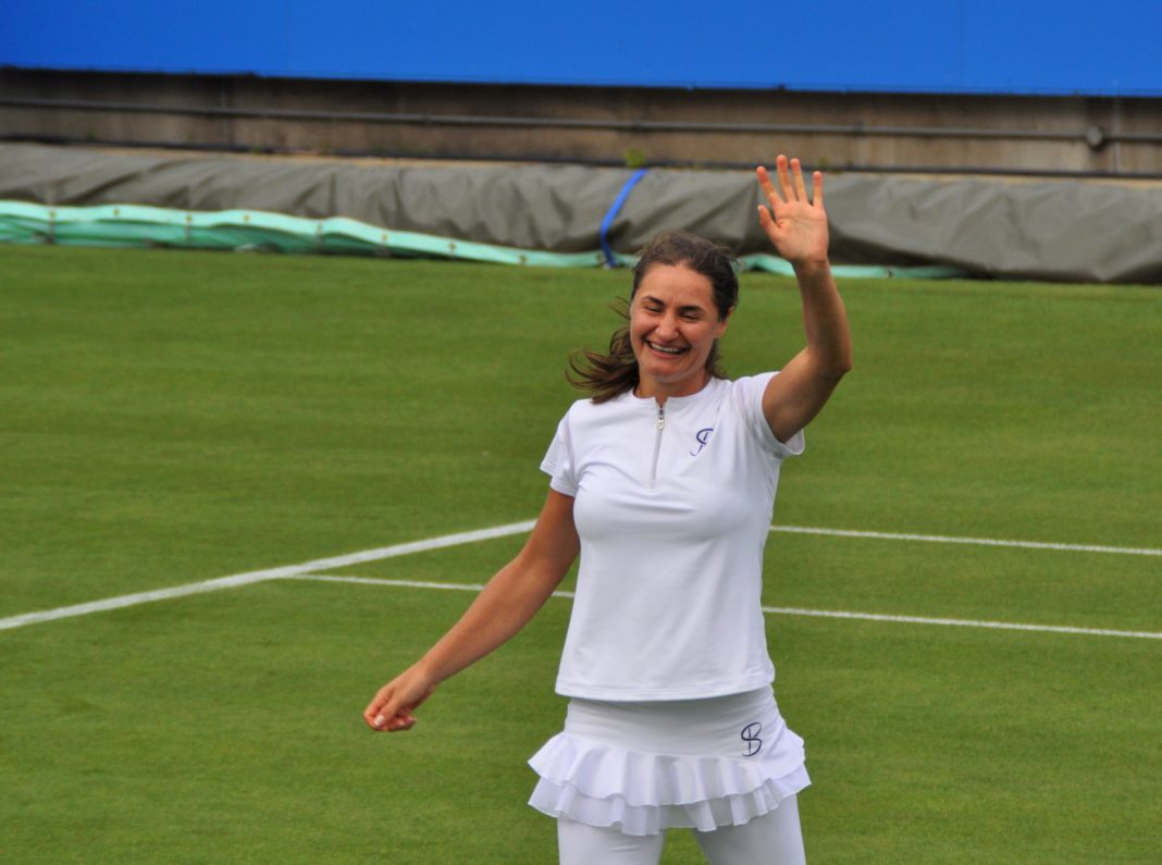 Monica Niculescu s-a calificat în turul 2 al turneului de tenis de la Wimbledon (Foto: mootennis.com)