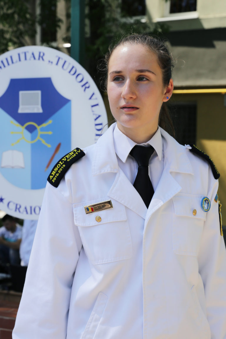 Ioana Cezara Vlad, eleva Colegiului Naţional Militar din Craiova, admisă la Academia Forţelor Navale Annapolis, SUA