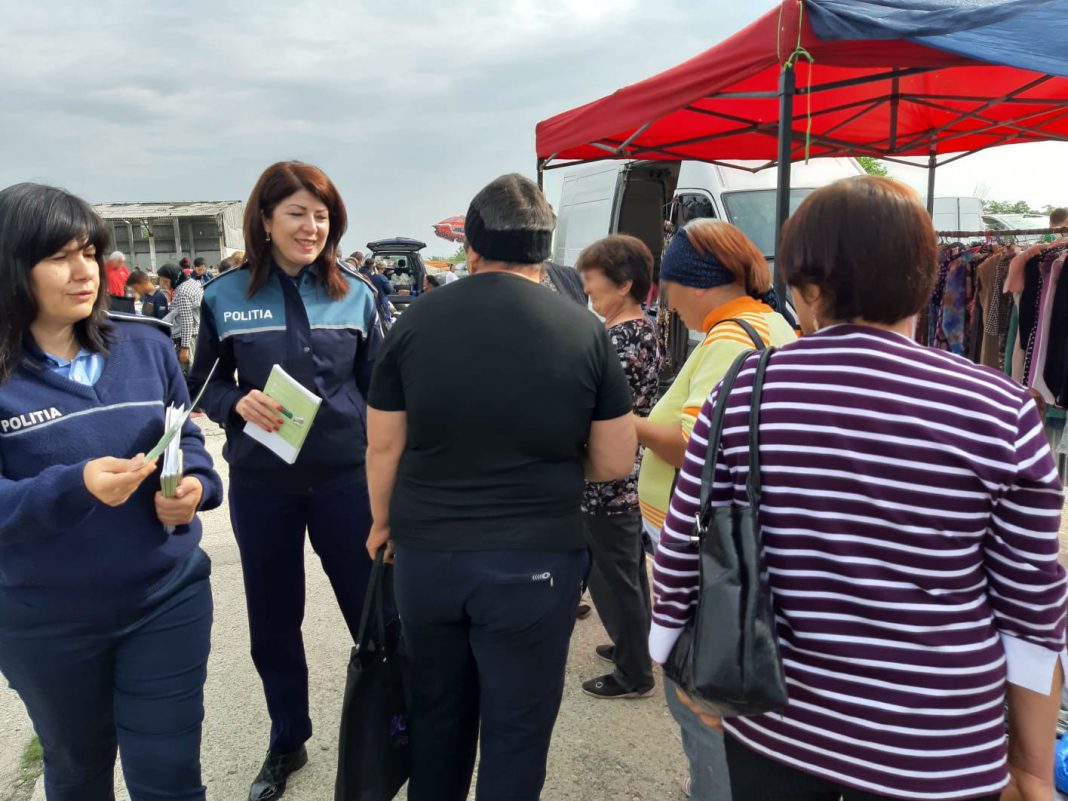 Săptămâna prevenirii criminalităţii în Dolj a continuat cu ziua prevenirii infracţionalităţii contra patrimoniului
