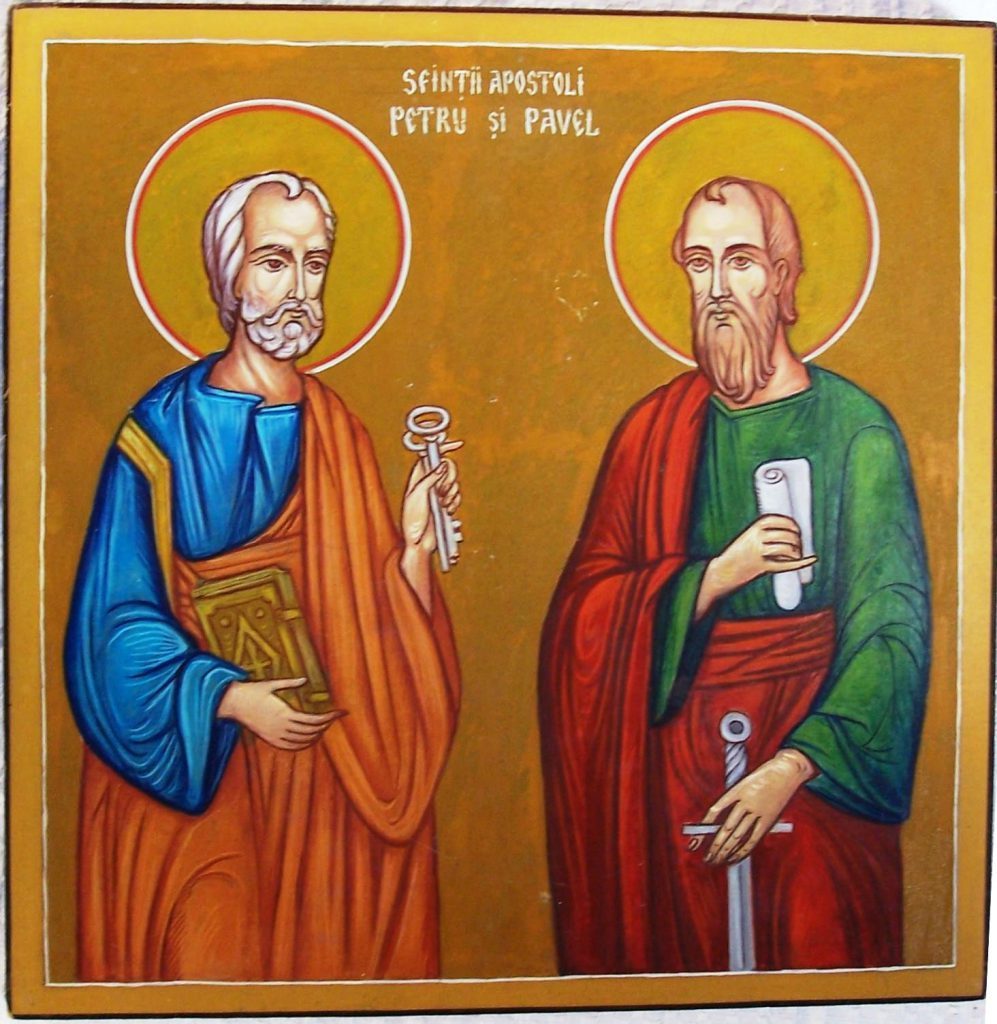 Azi îi sărbătorim pe Sfinții Apostoli Petru și Pavel