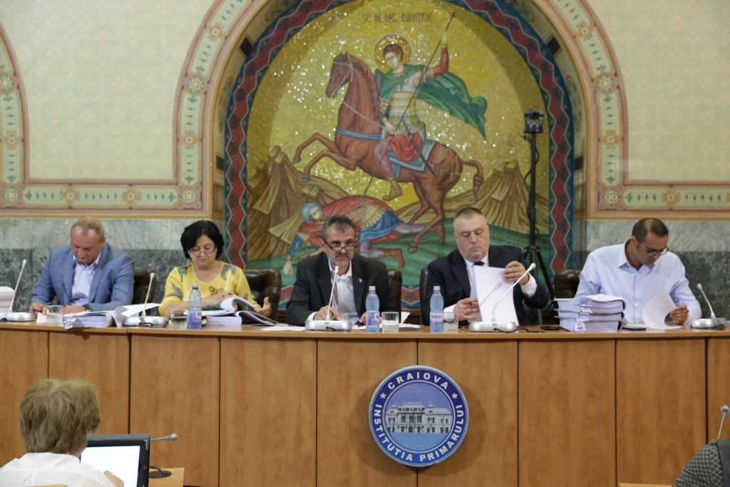 Şedinţa de ieri a Consiliului Local Craiova