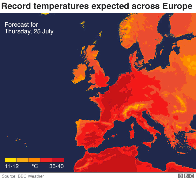 Nou val de caniculă lovește Europa