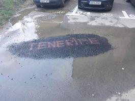 Petic de asfalt botezat „Tenerife”