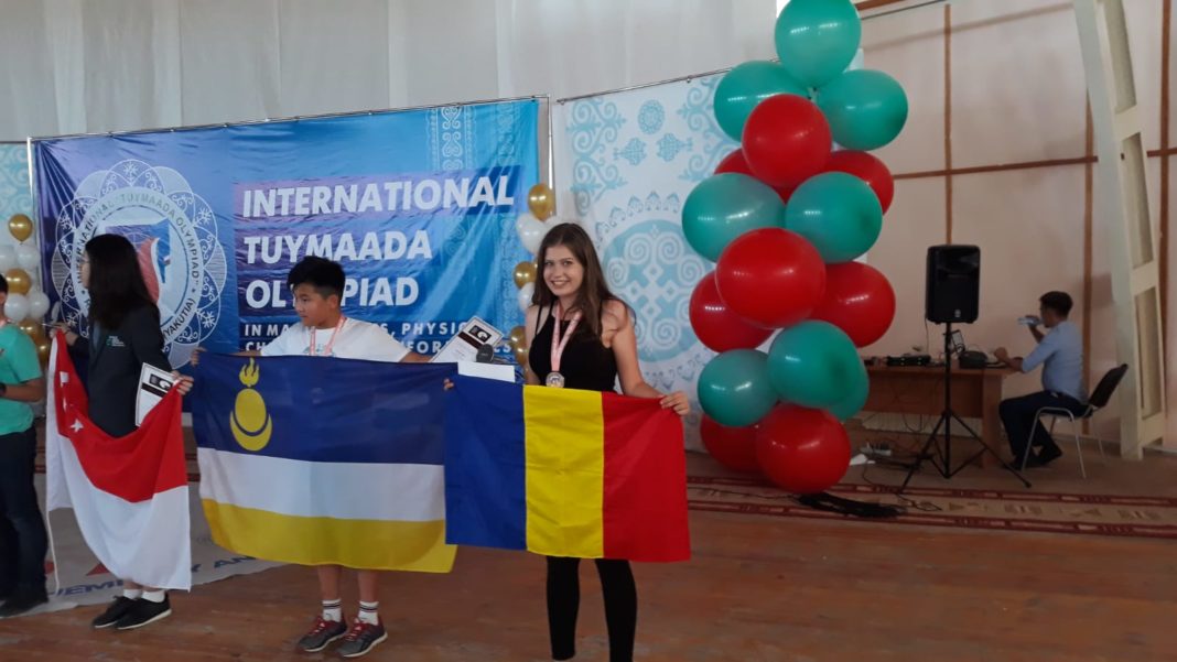 Diana Țolu a luat medalia de argint la Olimpiada Internațională Pluridisciplinară Tuymaada
