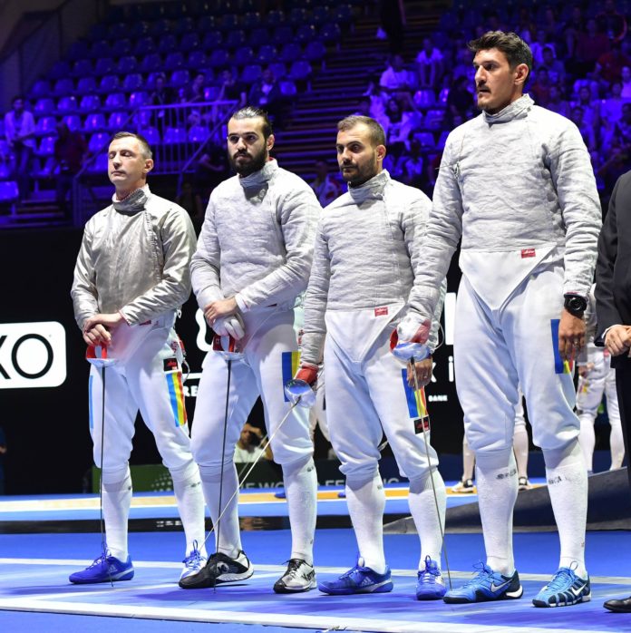 Scrima Alin Badea, Tiberiu Dolniceanu, Iulian Teodosiu şi Florin Zalomir, pe 8 la CM din Ungaria (Foto: frscrima.ro)