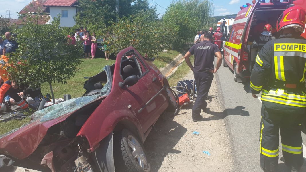 Gorj: Accident rutier cu 6 victime la Plopșoru