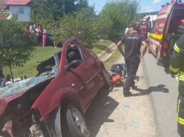 Gorj: Accident rutier cu 6 victime la Plopșoru