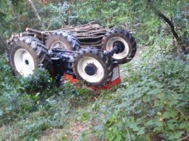 Un bărbat a murit strivit sub un tractor