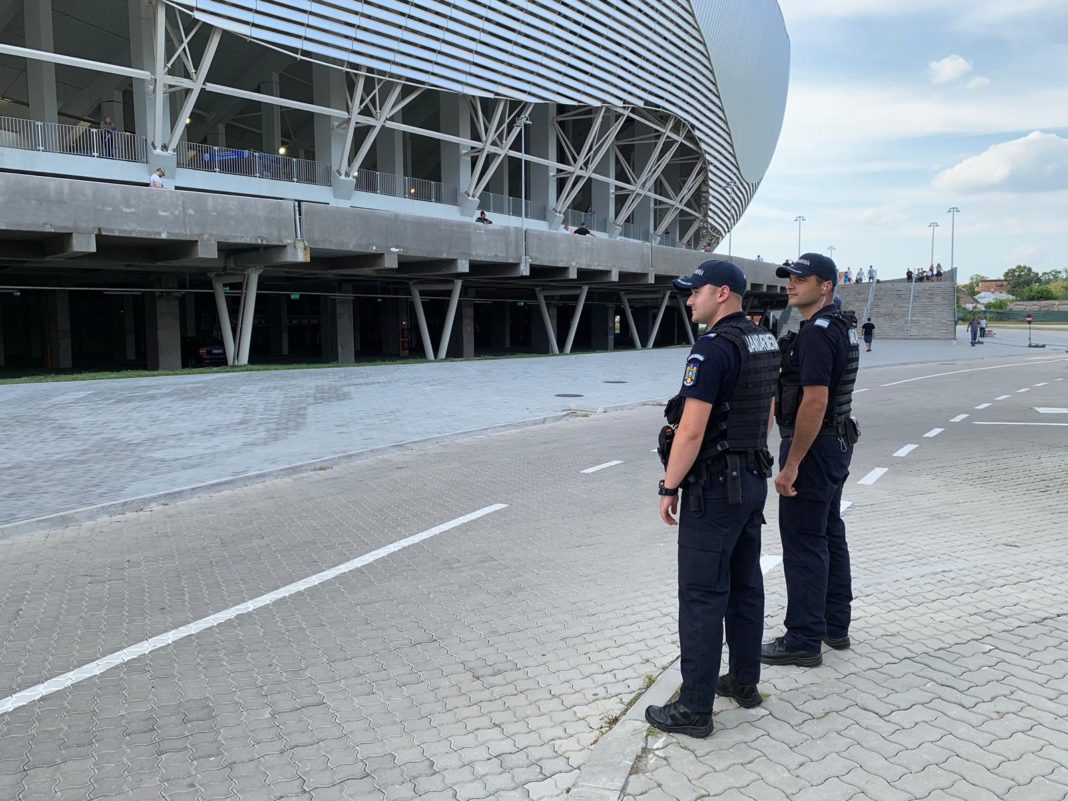 Măsuri de ordine pentru meciul internațional de pe stadionul „Ion Oblemenco”