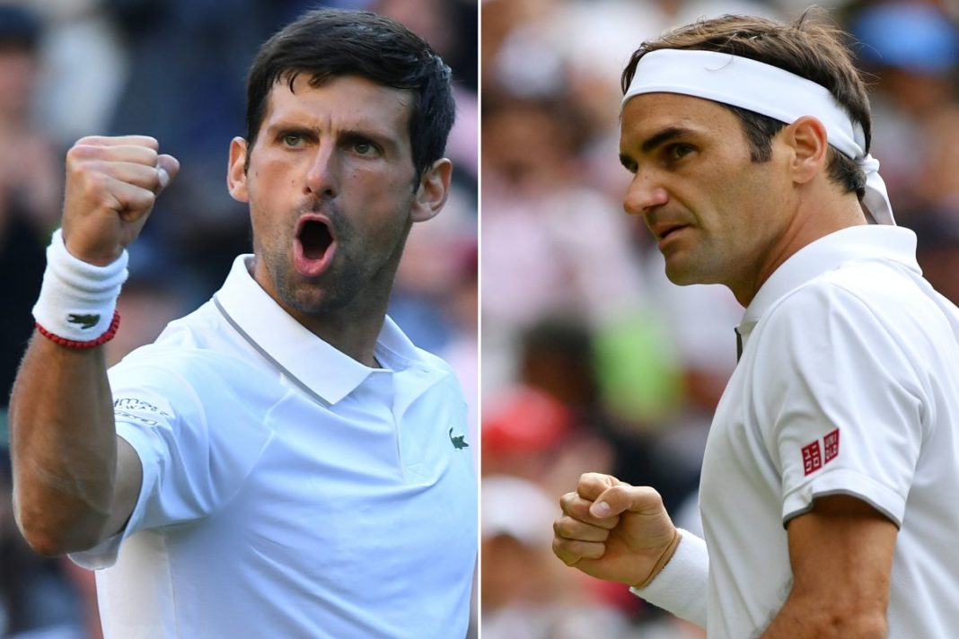 Finala masculină la Wimbledon este astăzi la ora 16.00 (Photos by Ben STANSALL and GLYN KIRK / AFP)
