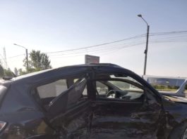 Doi răniţi, într-un accident pe Calea Bucureşti