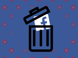 Facebook a şters peste 1800 de pagini