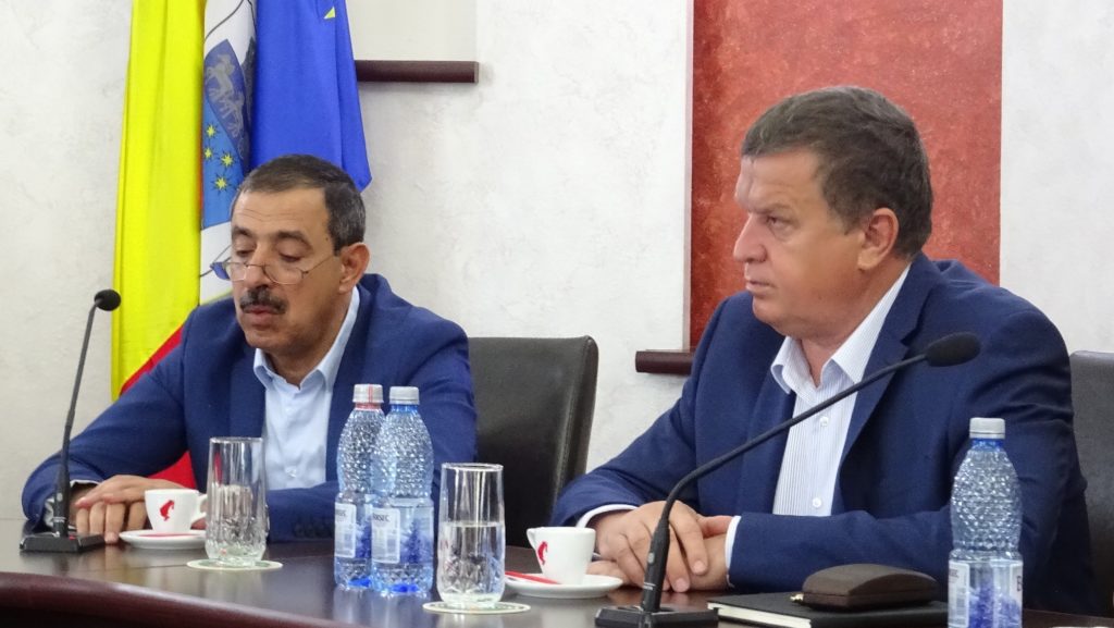 Ahmed A.H. Swaitti şi Mircia Gutău