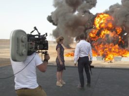 Explozie pe un platou de filmare din Marea Britanie