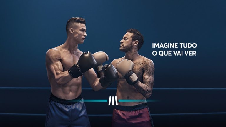 Cristiano Ronaldo şi Neymar, duel în ring