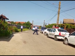 Polițiști din cadrul Poliției Municipiului Târgu Jiu au descins luni la o locație de pe raza localității gorjene Drăguțești