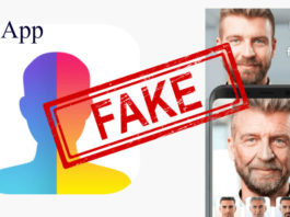 Atenție la aplicața falsă Face App!