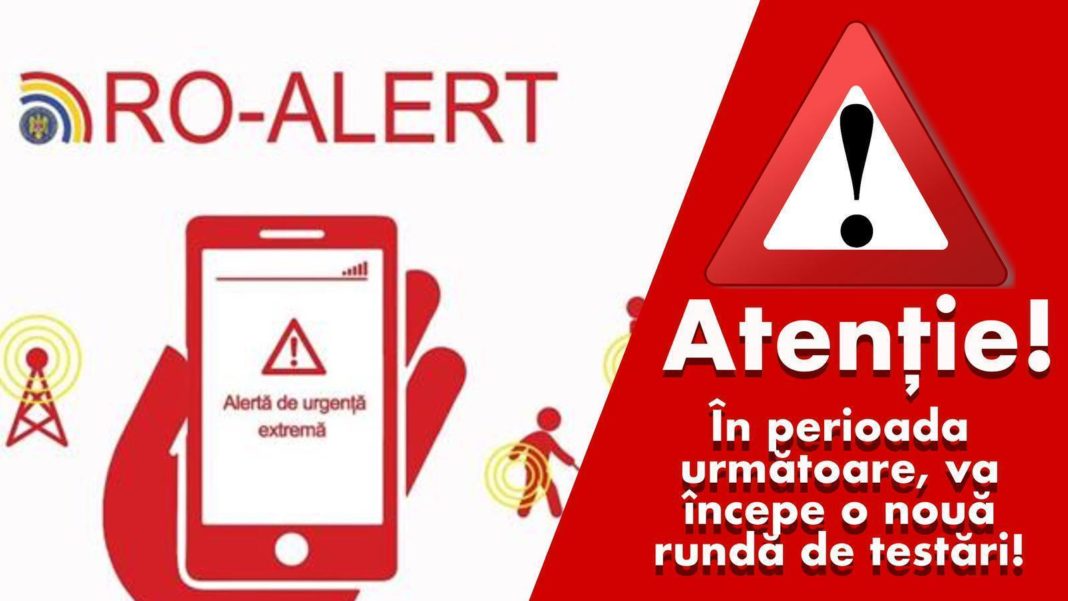 Testări ale Sistemului RO-ALERT la nivelul judeţului Dolj