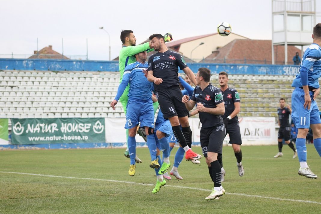 FC Hermannstadt a obţinut o victorie cu Academica Clinceni în ultimul minut de joc