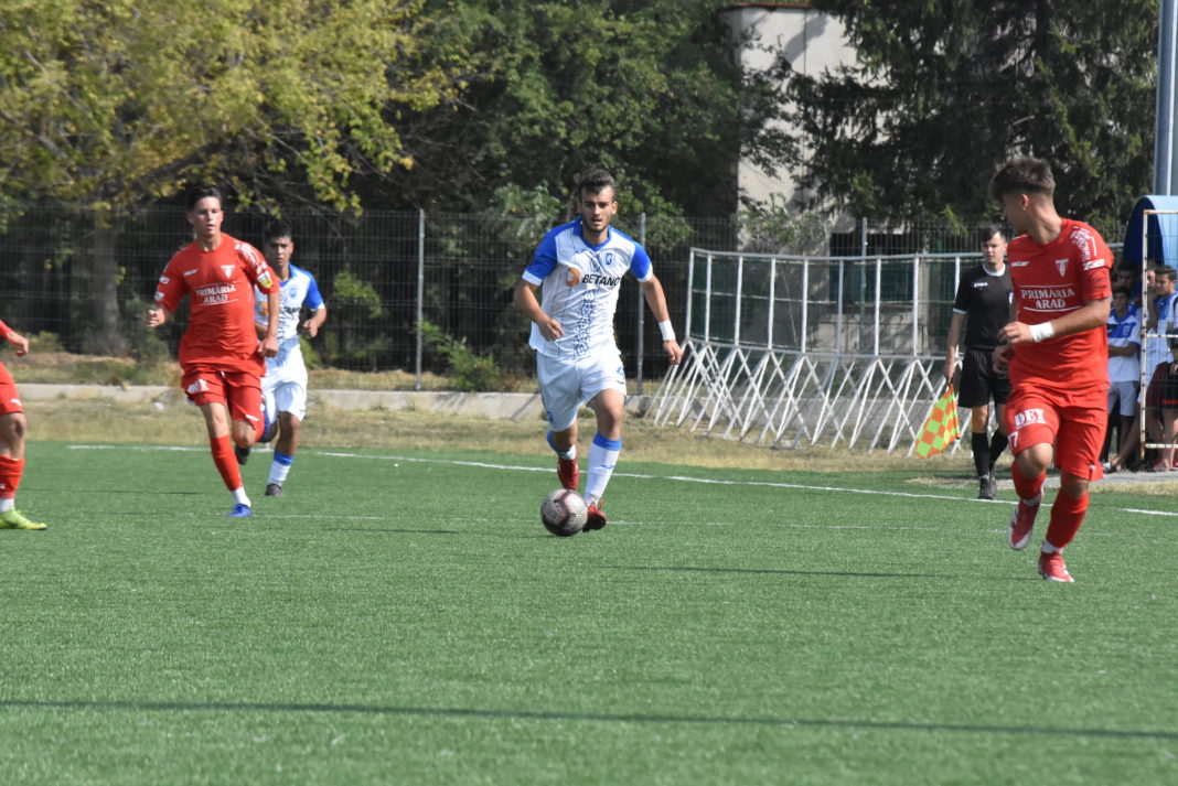 Universitatea Craiova U19 a obţinut în prelungiri toate punctele de la Braşov Foto: (Tibi Cocora)