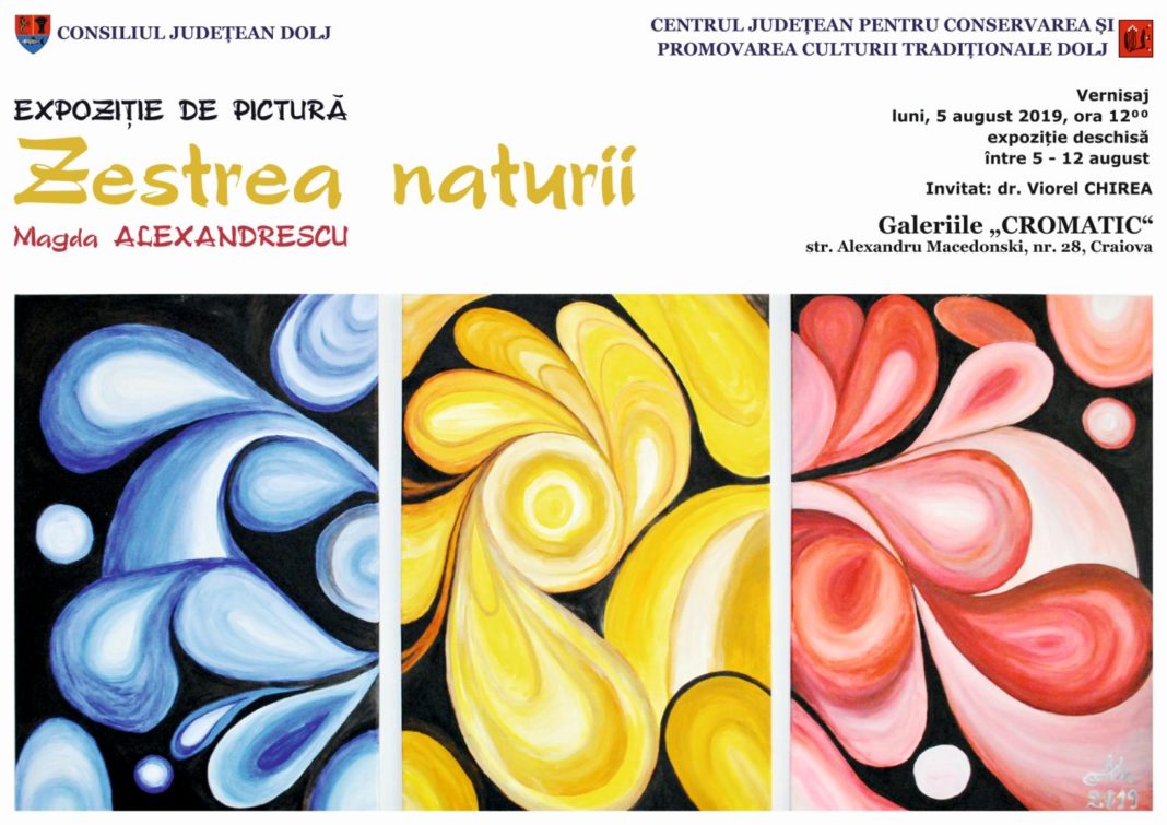 Expoziția de pictură „Zestrea naturii“, vernisată la Galeriile „Cromatic“