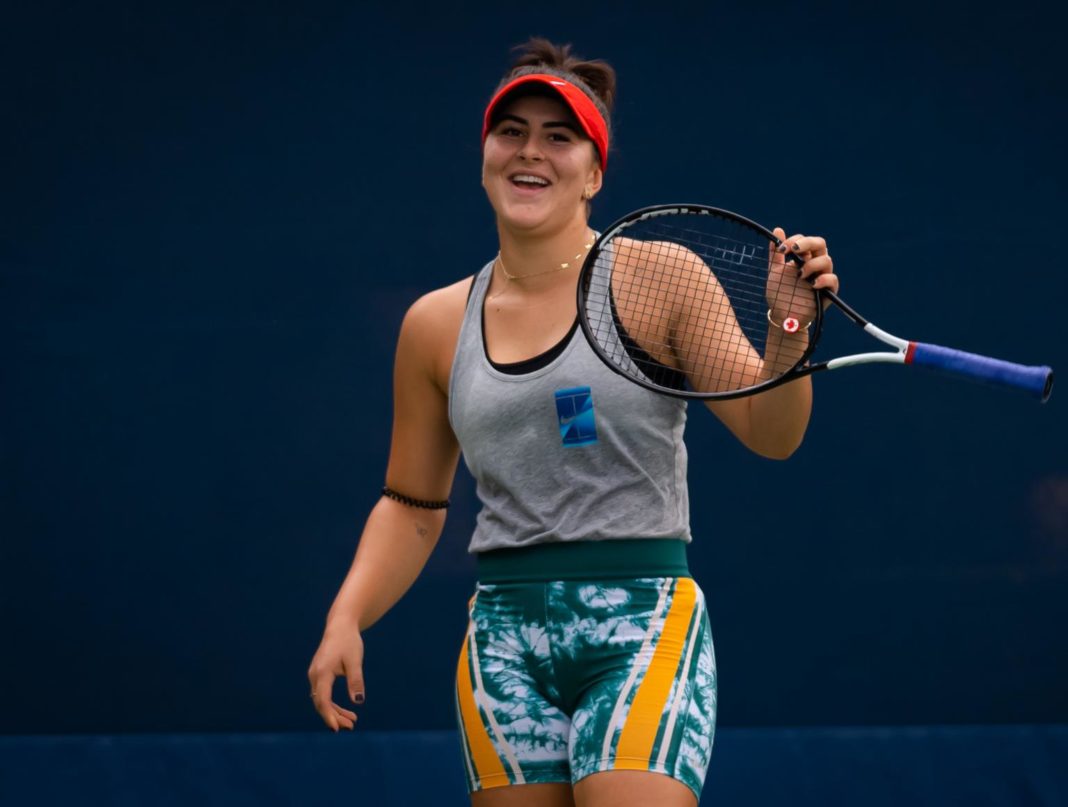 Bianca Andreescu se luptă pentru un loc în optimi cu daneza