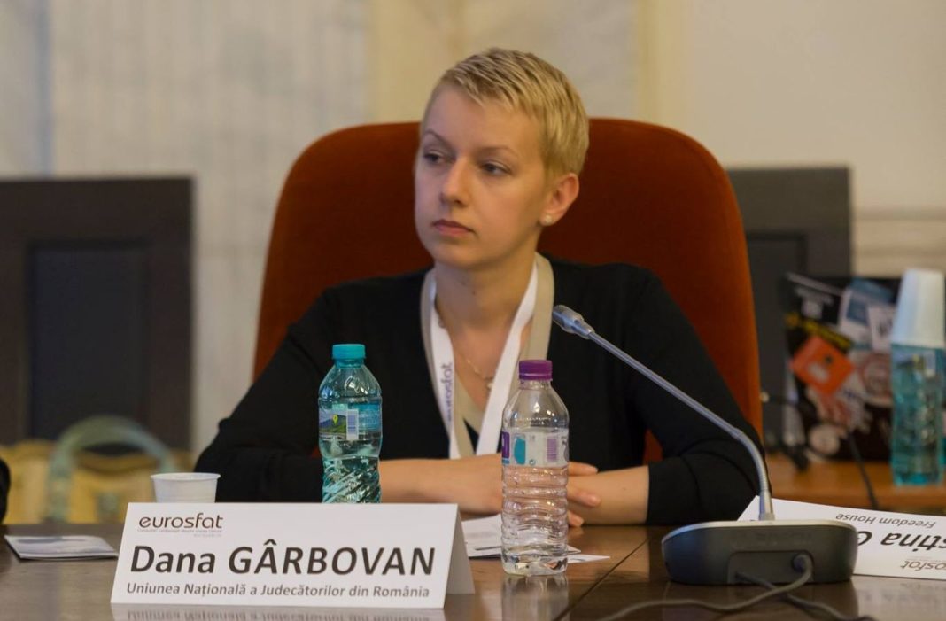 Dana Gîrbovan și-a depus demisia din magistratură