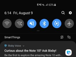 Samsung foloseşte Bixby pentru afişarea de reclame la Note10