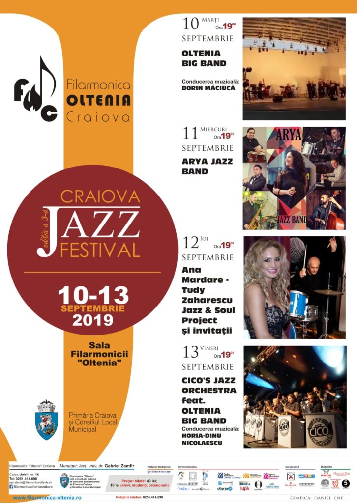 Craiova Jazz Festival, la a treia ediţie