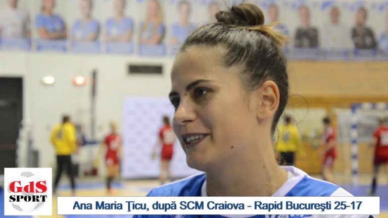 Ana Maria Ţicu: Mă simt foarte bine în teren