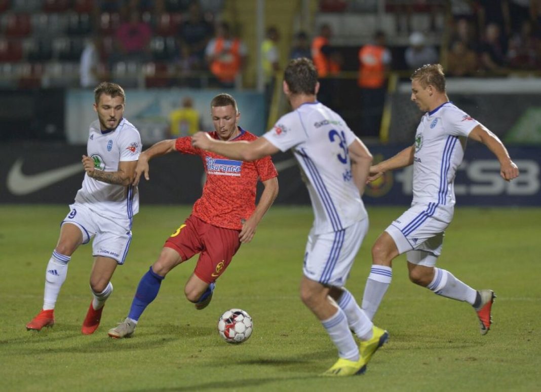FCSB şi Mlada Boleslav au remizat alb la Giurgiu Foto: gsp.ro