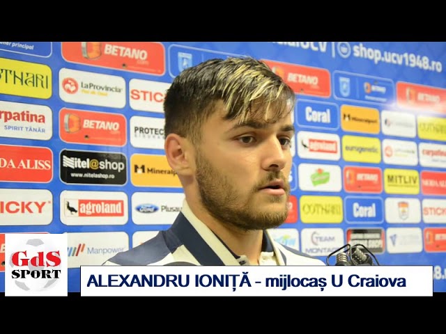 Alexandru Ioniță: Ne bucurăm că am reușit să ne calificăm