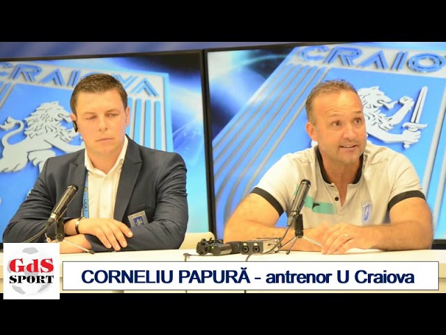 Corneliu Papură, fericit că meciul a fost dus la bun sfârșit