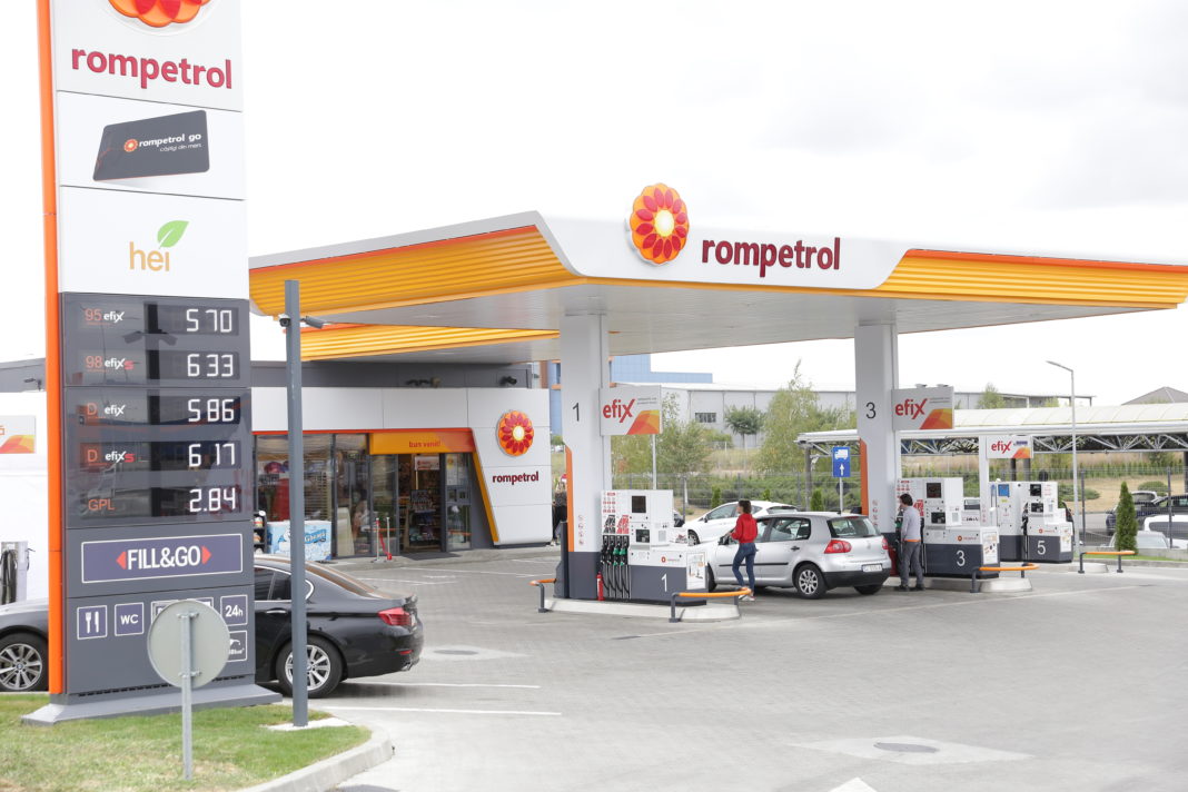 benzinărie Rompetrol