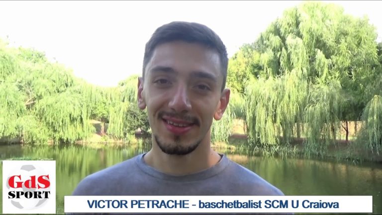 Victor Petrache: Îmi doresc să câştig Cupa şi campionatul!
